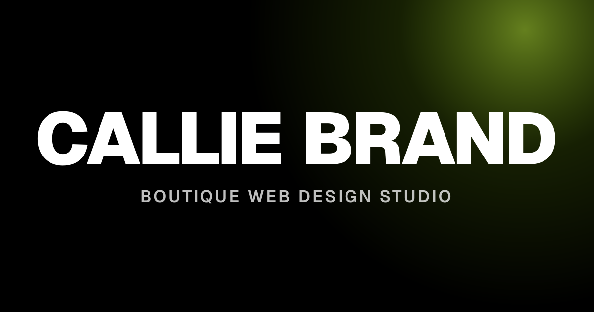 CALLIE BRAND | Christian & Faith-Based Web Designer in Houston, TX